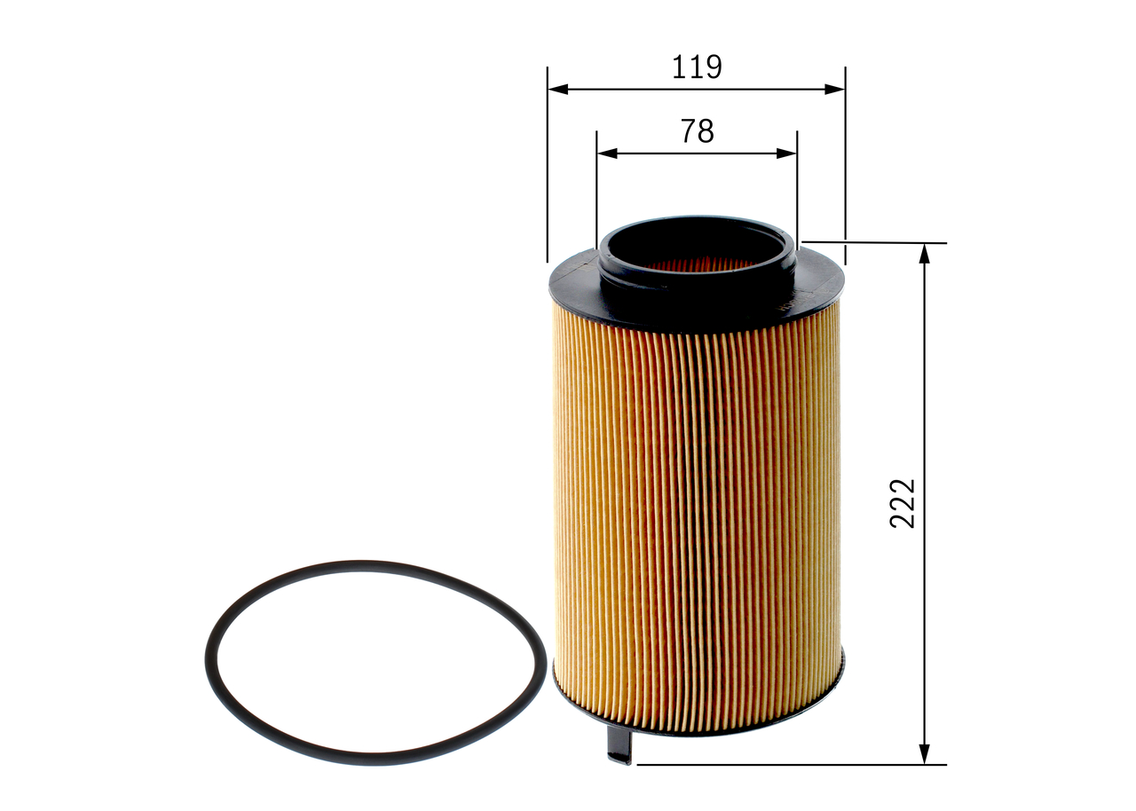 Filtro olio - F 026 407 330 BOSCH