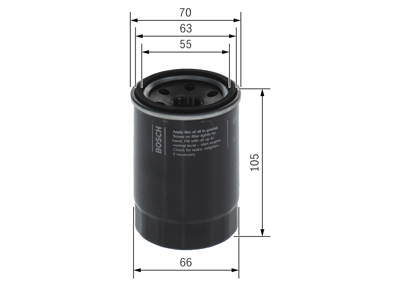 Oil Filter - F 026 407 340 BOSCH