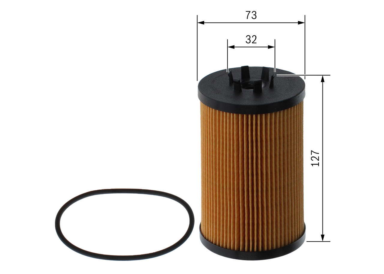 alyvos filtras - F 026 407 341 BOSCH