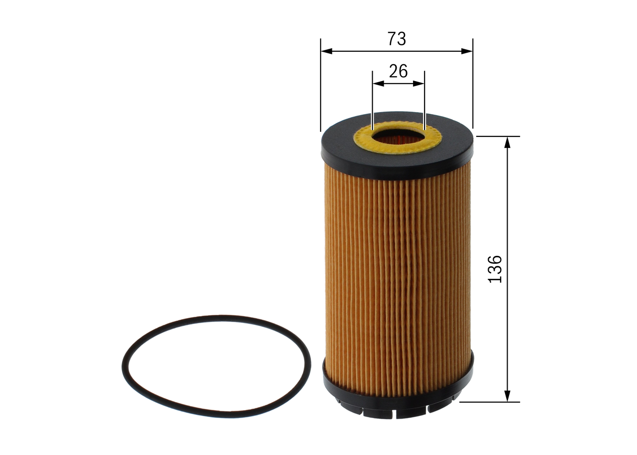 Oil Filter - F 026 407 344 BOSCH
