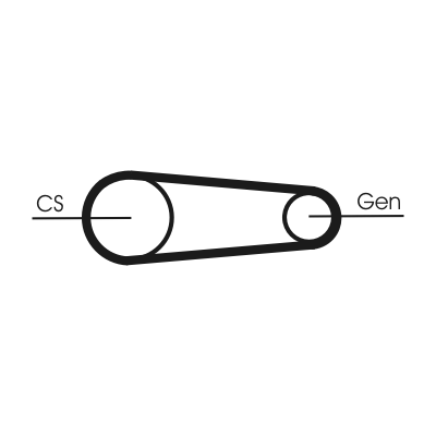 Keilrippenriemensatz - 6PK831 ELAST T1 CONTINENTAL CTAM