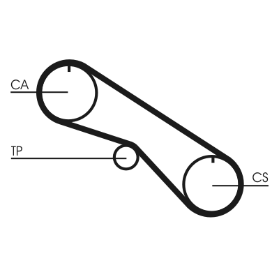 Timing Belt - CT1082 CONTINENTAL CTAM