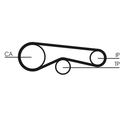 Зубчатый ремень - CT1094 CONTINENTAL CTAM