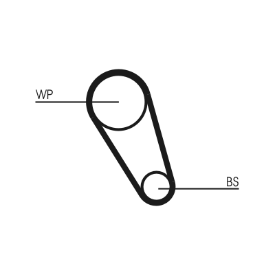 Pompa acqua + Kit cinghie dentate - CT1169WP3 CONTINENTAL CTAM