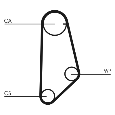 Timing Belt - CT635 CONTINENTAL CTAM