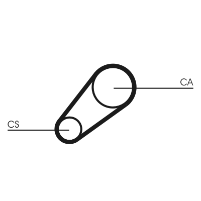 Timing Belt - CT648 CONTINENTAL CTAM