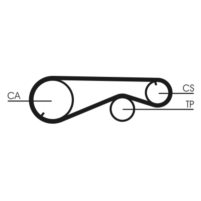 Timing Belt - CT673 CONTINENTAL CTAM