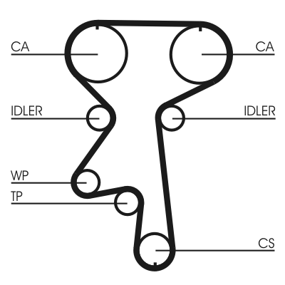 Timing Belt Set - CT924K1 CONTINENTAL CTAM