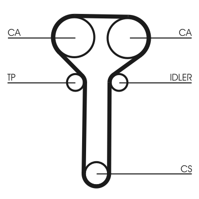 Timing Belt Set - CT978K1 CONTINENTAL CTAM