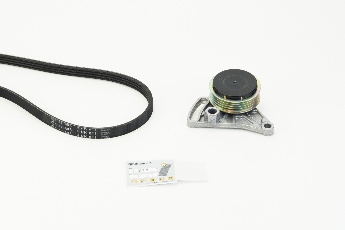 Kit Cinghie Poly-V - 4PK841K1 CONTINENTAL CTAM