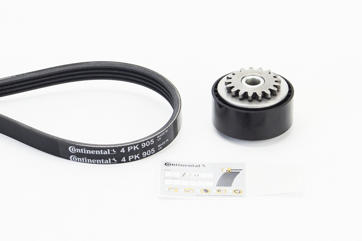 Kit Cinghie Poly-V - 4PK905K1 CONTINENTAL CTAM