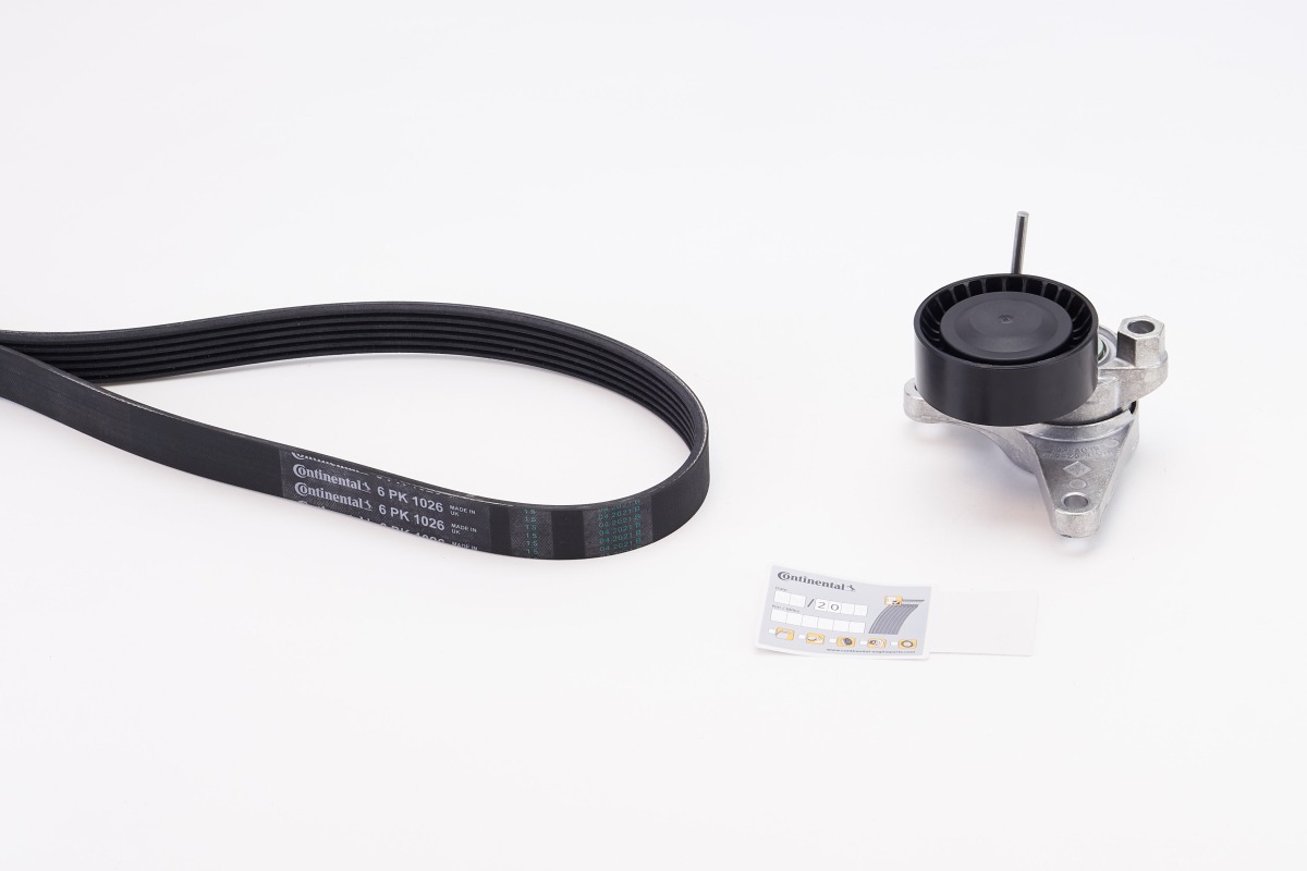 Kit Cinghie Poly-V - 6PK1026K1 CONTINENTAL CTAM