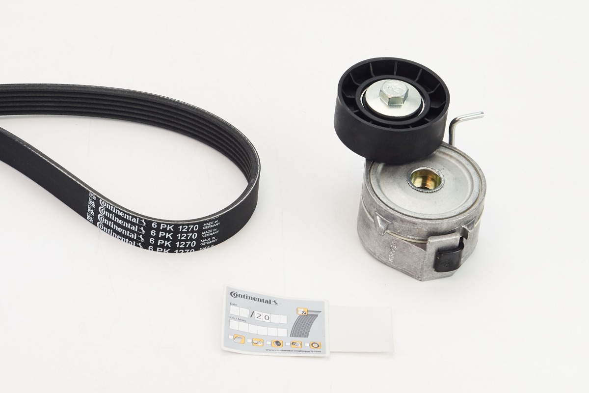 Kit Cinghie Poly-V - 6PK1270K1 CONTINENTAL CTAM