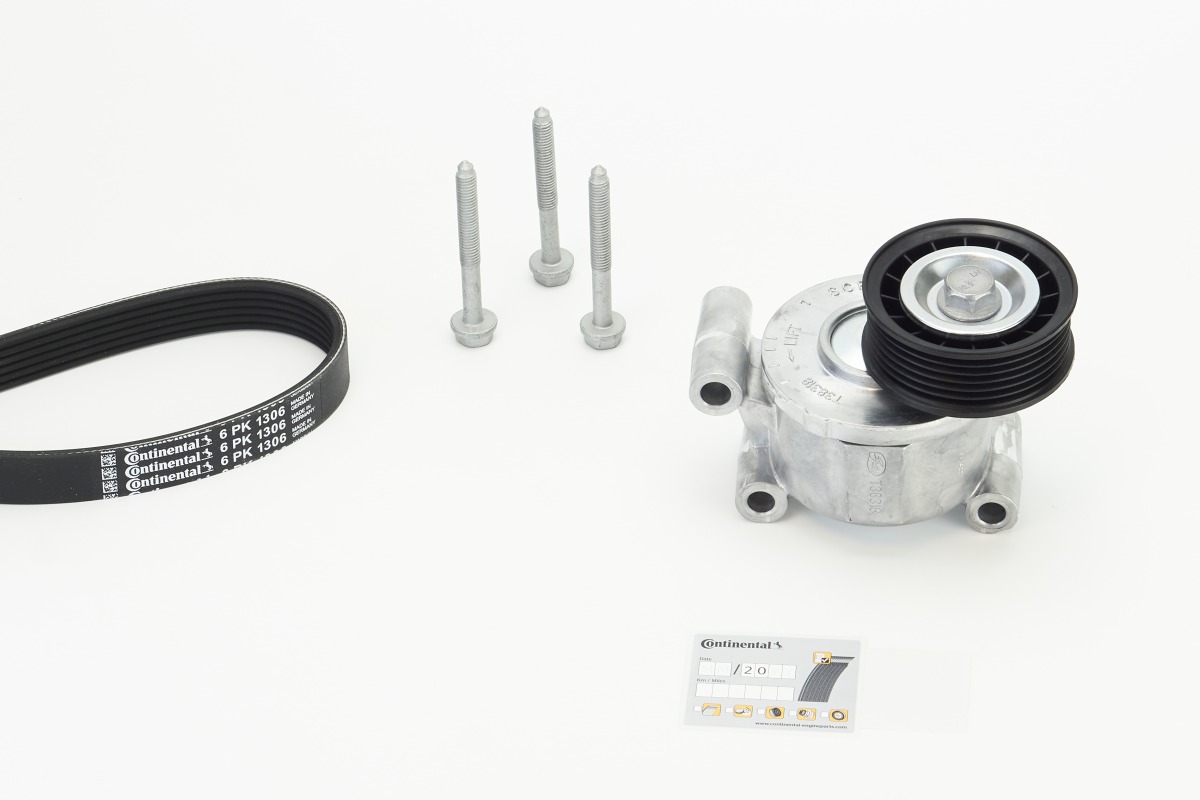 Kit Cinghie Poly-V - 6PK1306K2 CONTINENTAL CTAM