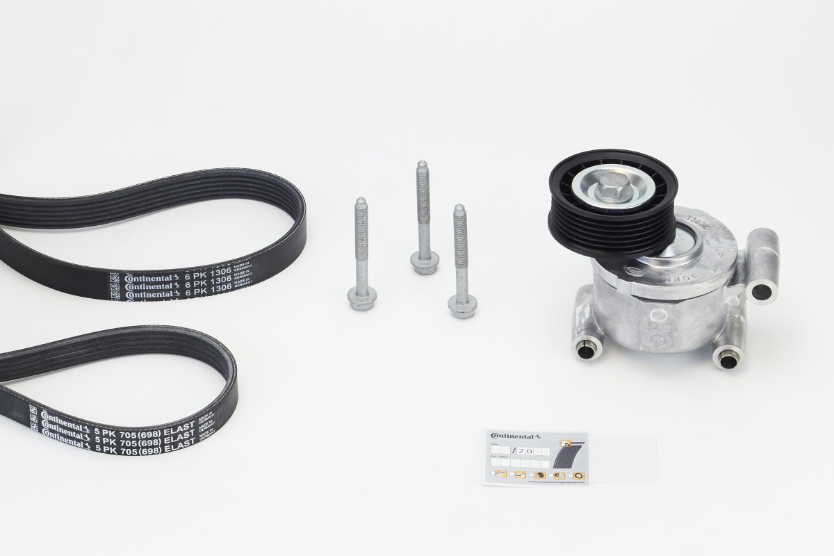 Kit Cinghie Poly-V - 6PK1306K3 CONTINENTAL CTAM