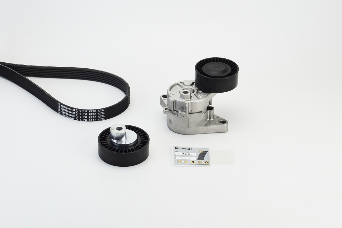 Kit Cinghie Poly-V - 6PK1538K1 CONTINENTAL CTAM