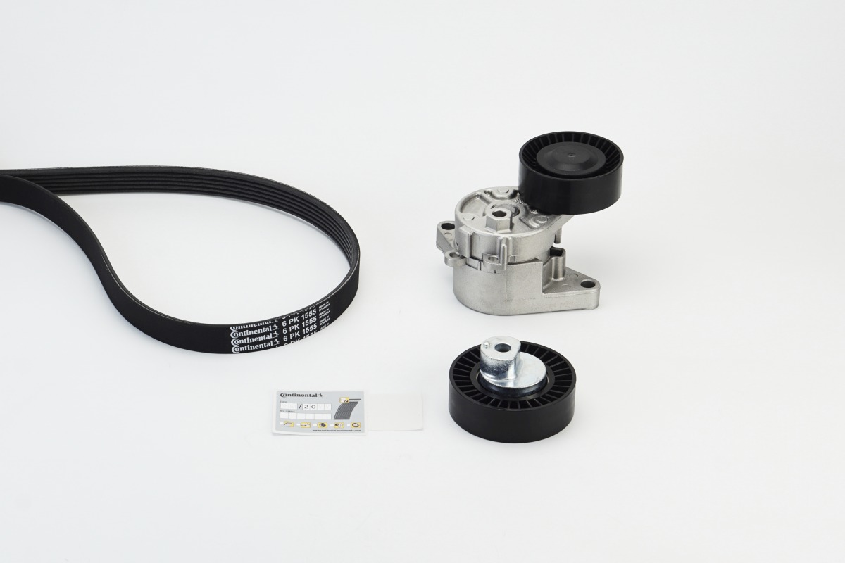 Kit Cinghie Poly-V - 6PK1555K2 CONTINENTAL CTAM