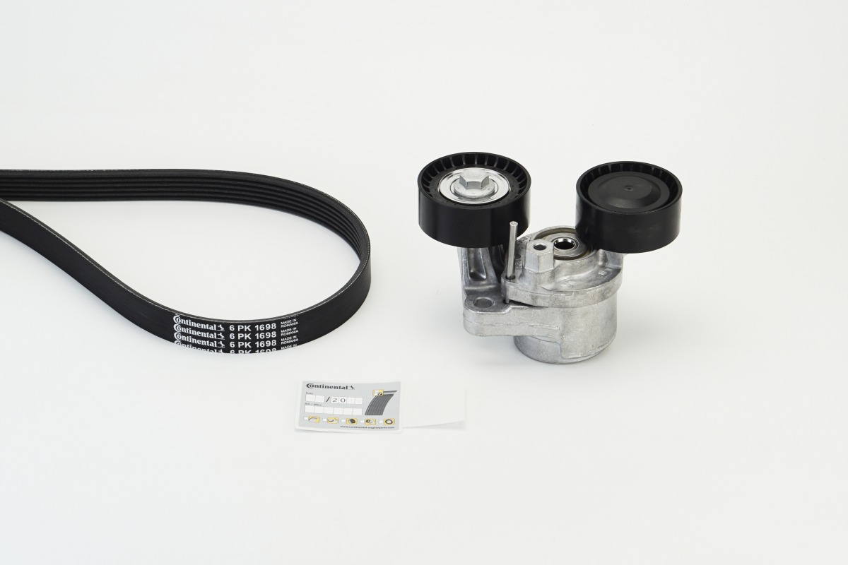 Kit Cinghie Poly-V - 6PK1698K1 CONTINENTAL CTAM