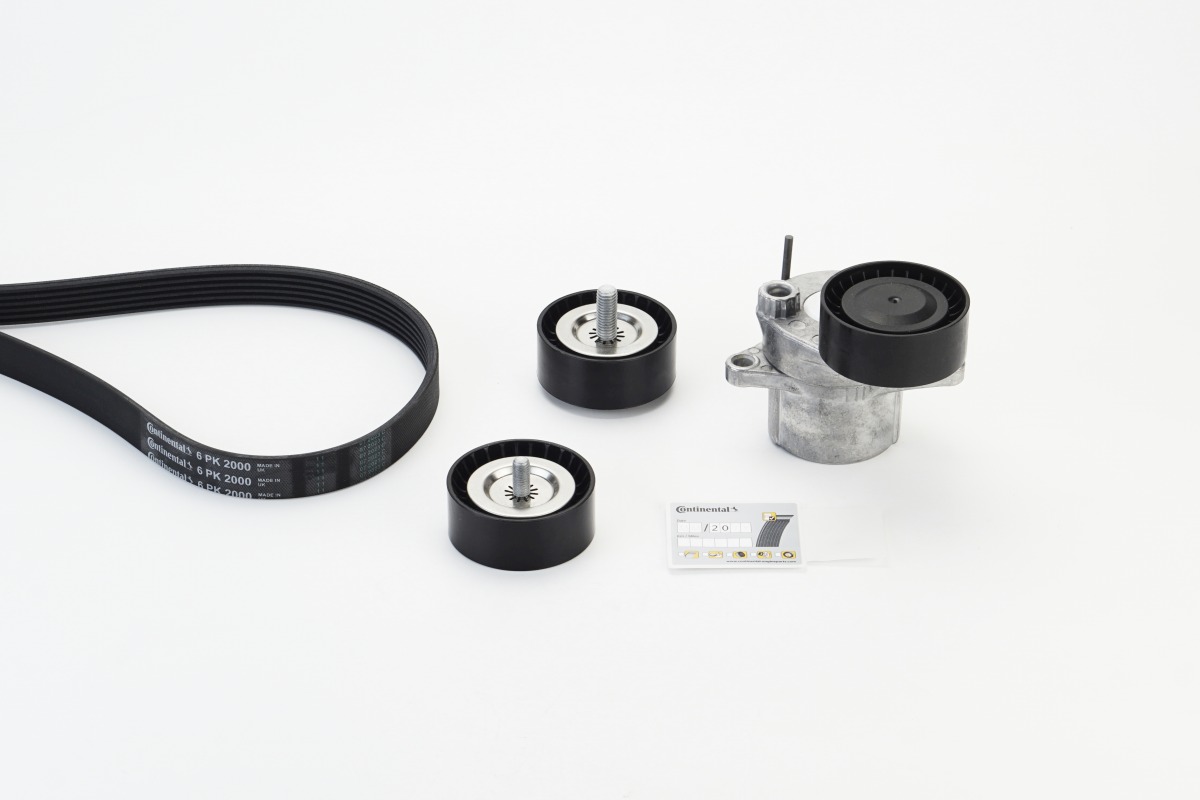 Kit Cinghie Poly-V - 6PK2000K1 CONTINENTAL CTAM