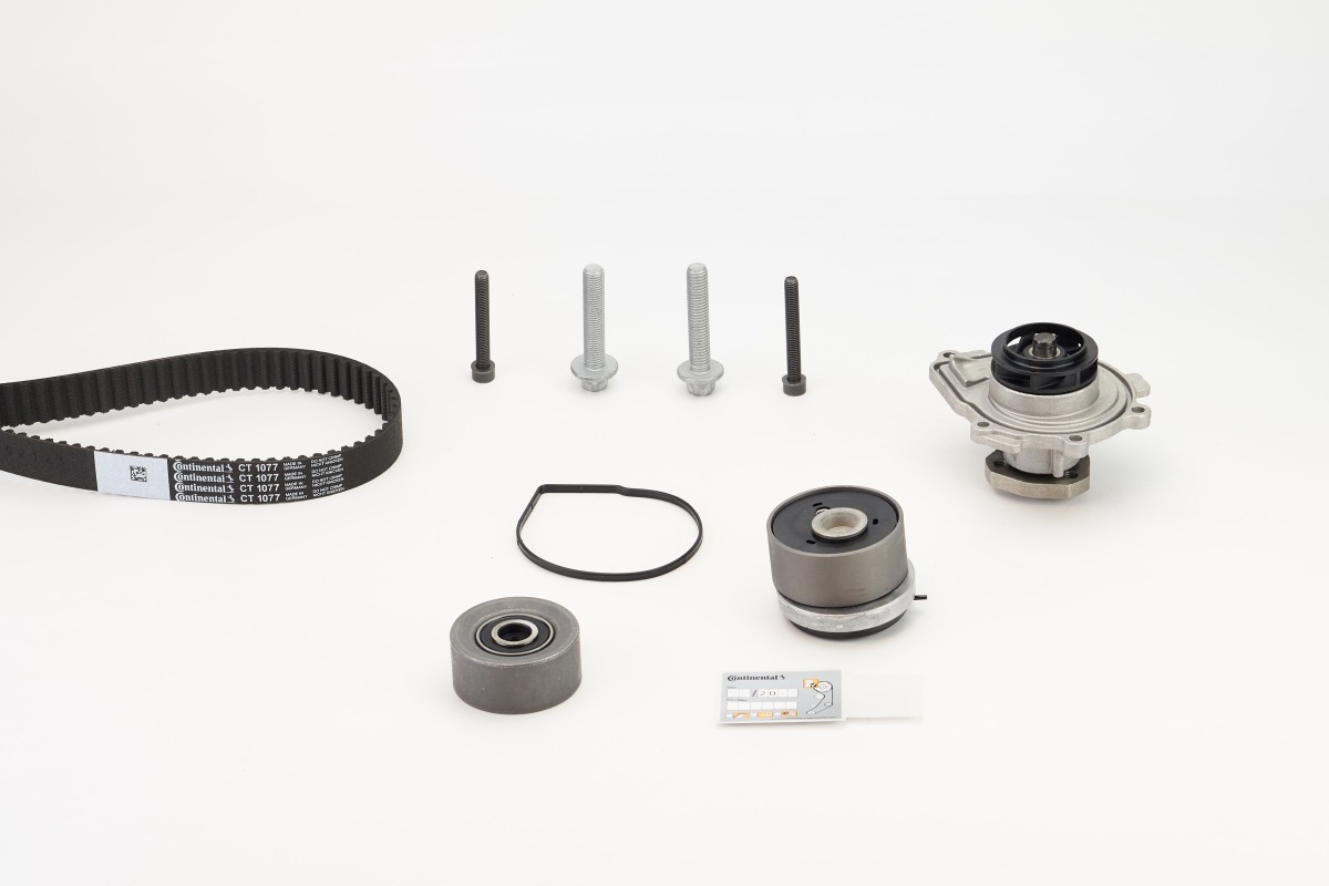 Pompa acqua + Kit cinghie dentate - CT1077WP2 CONTINENTAL CTAM