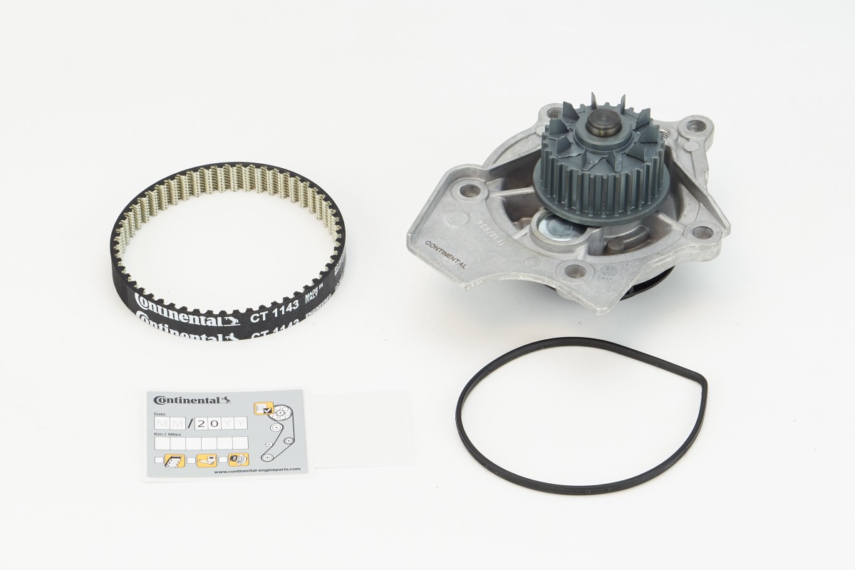 Water Pump & Timing Belt Set - CT1143WP1 CONTINENTAL CTAM