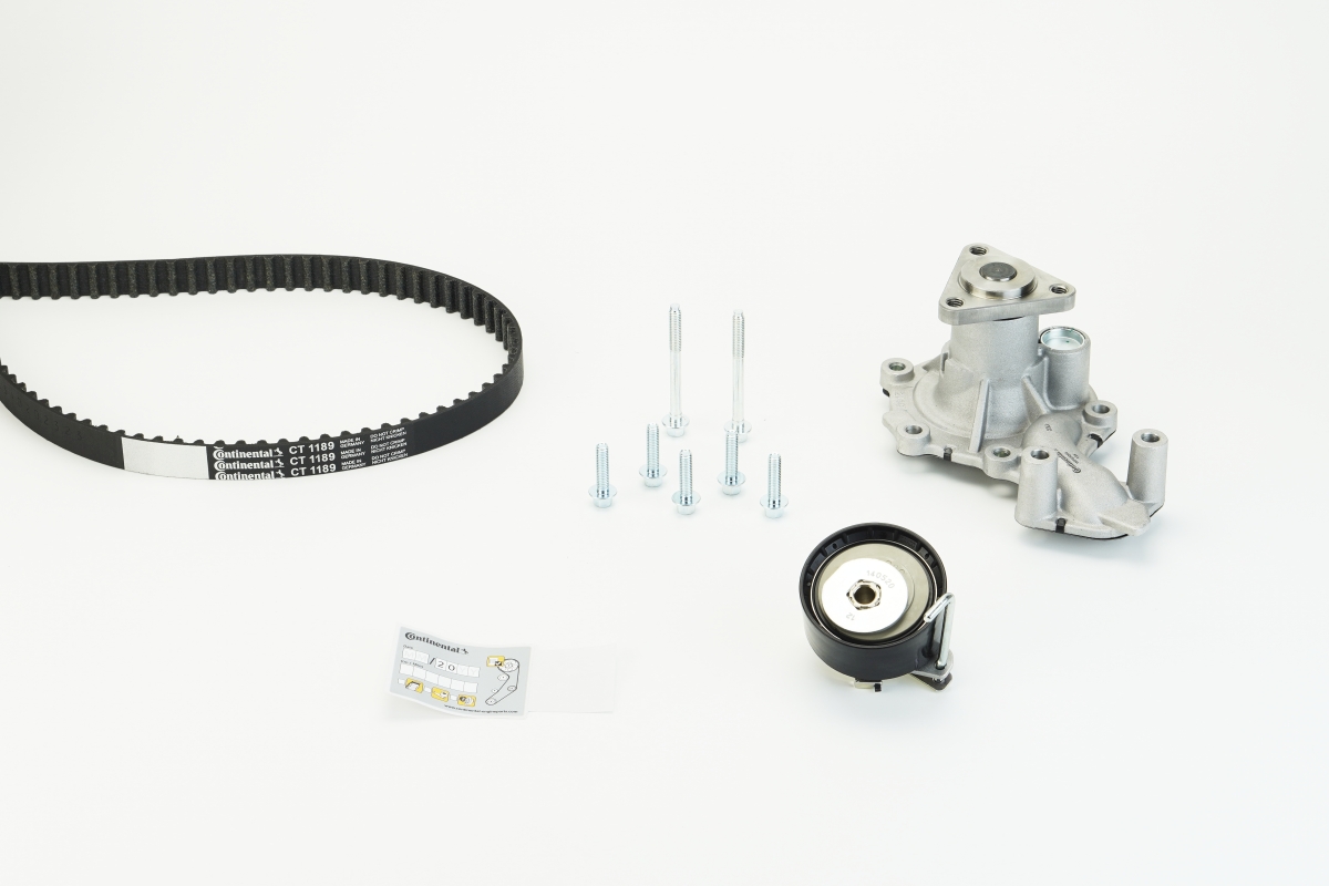 Water Pump & Timing Belt Set - CT1189WP1 CONTINENTAL CTAM