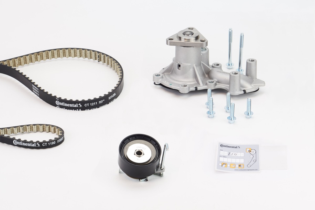 Water Pump & Timing Belt Set - CT1211WP2PRO CONTINENTAL CTAM
