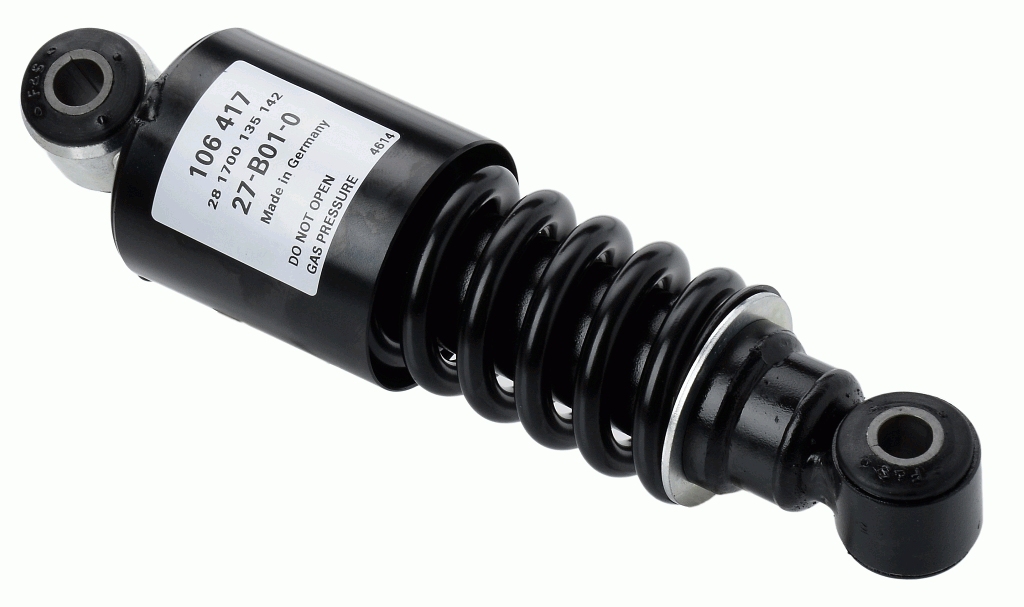 Ammortizzatore, Sospensione cabina - 106 417 SACHS