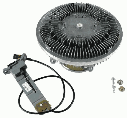 Giunto di collegamento, Ventilatore radiatore - 2100 043 231 SACHS
