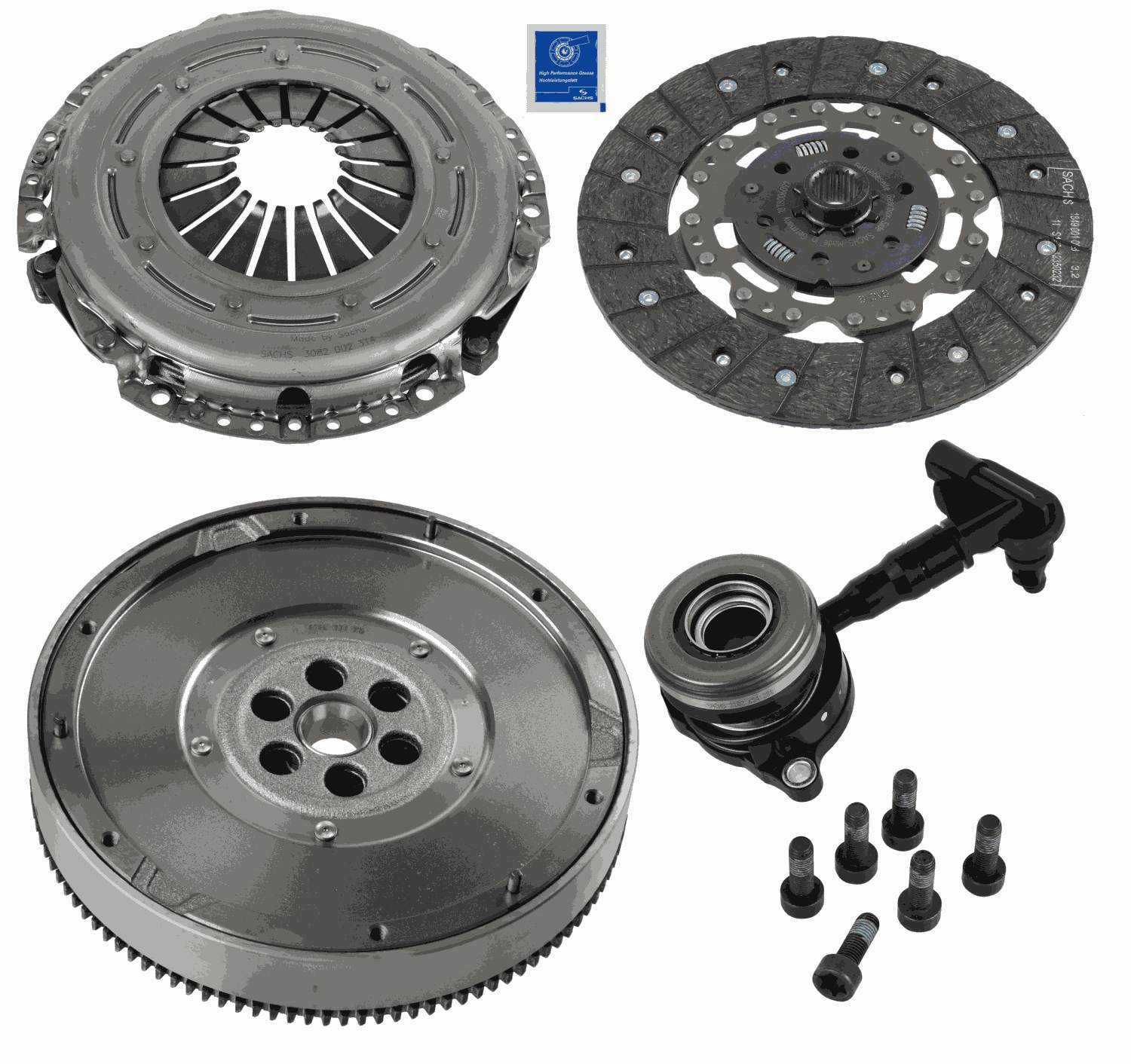 sankabos komplektas - 2290 601 126 SACHS