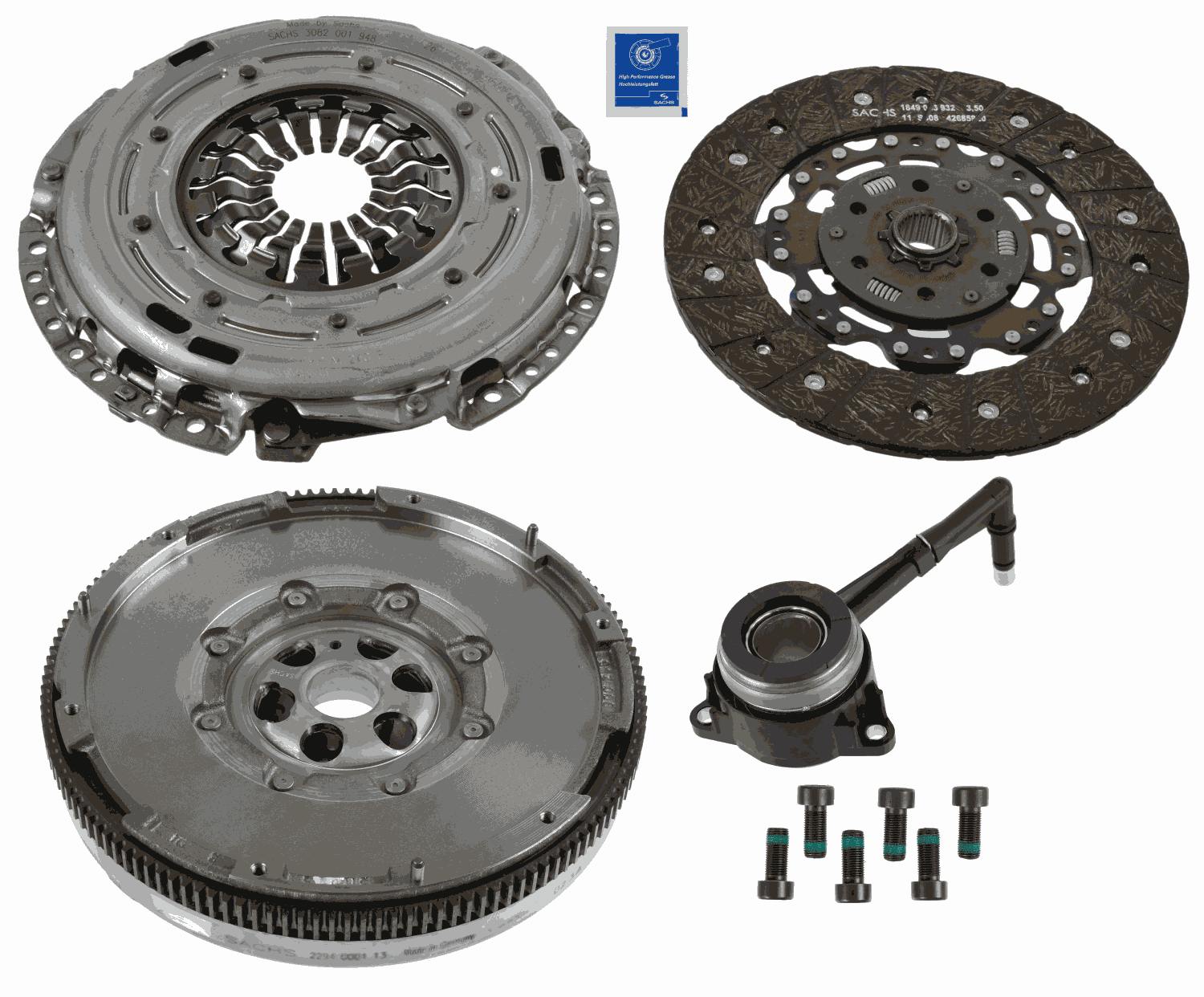 sankabos komplektas - 2290 601 138 SACHS