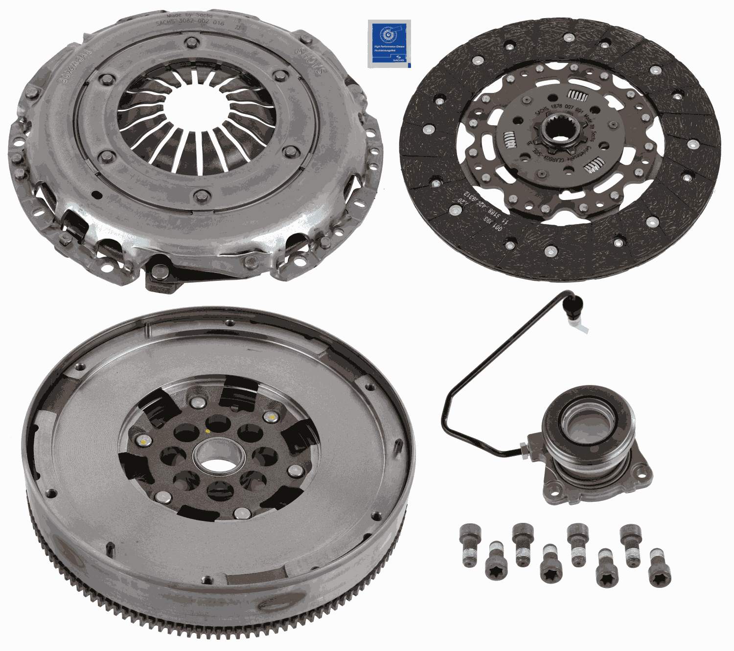 Kit frizione - 2290 601 142 SACHS