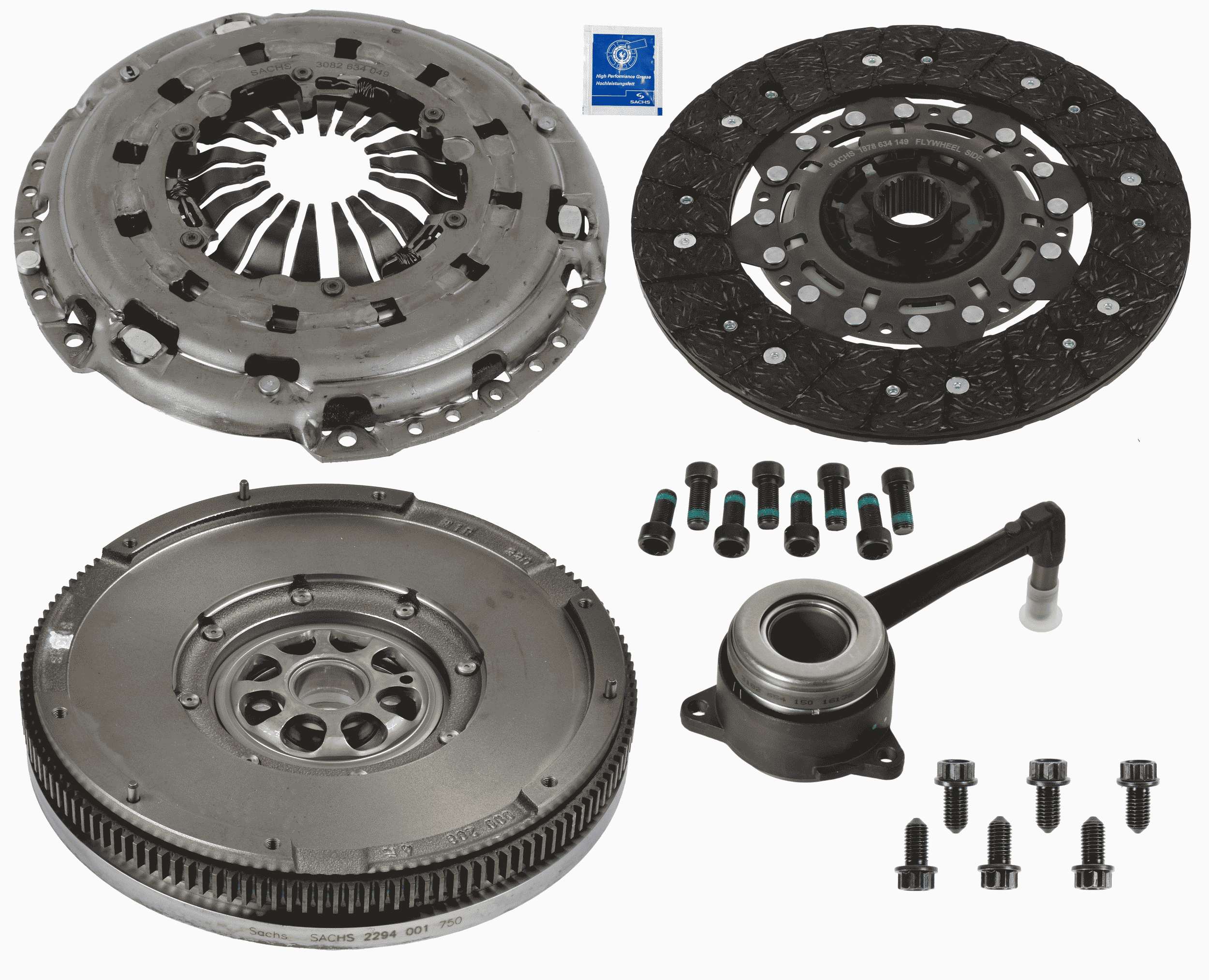 sankabos komplektas - 2290 601 185 SACHS