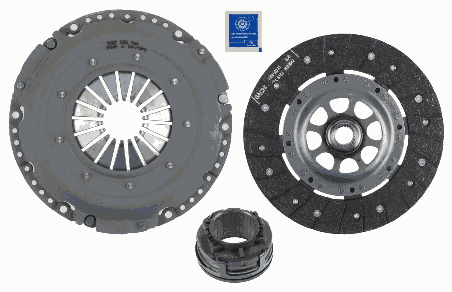 Clutch Kit - 3000 951 034 SACHS