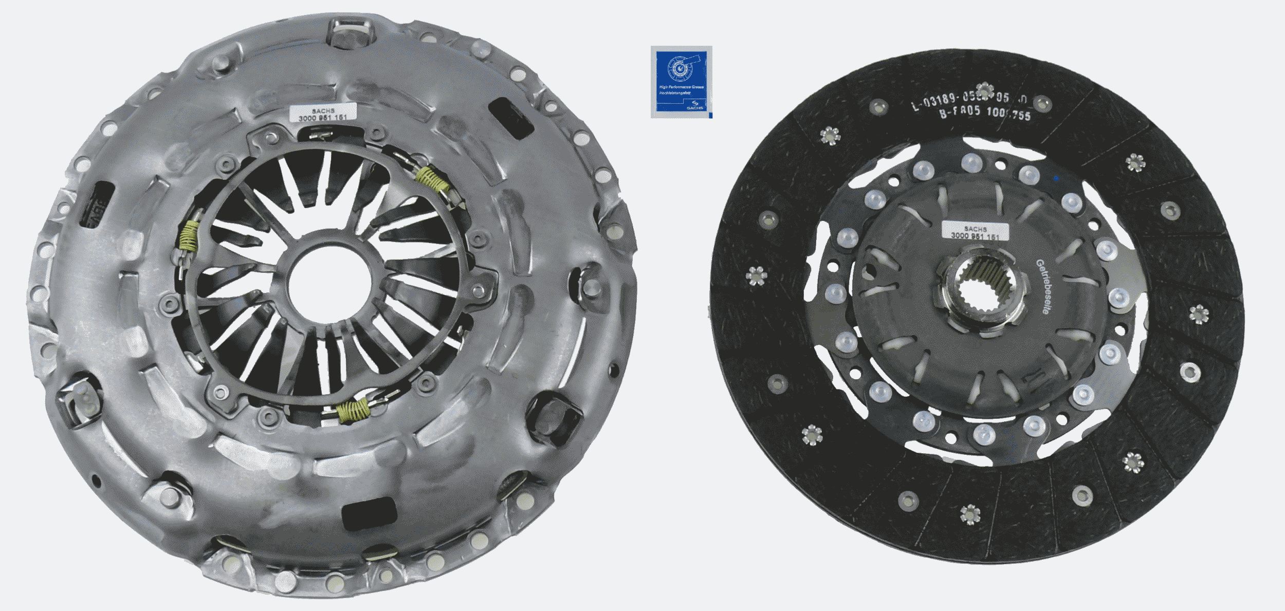 Clutch Kit - 3000 951 151 SACHS