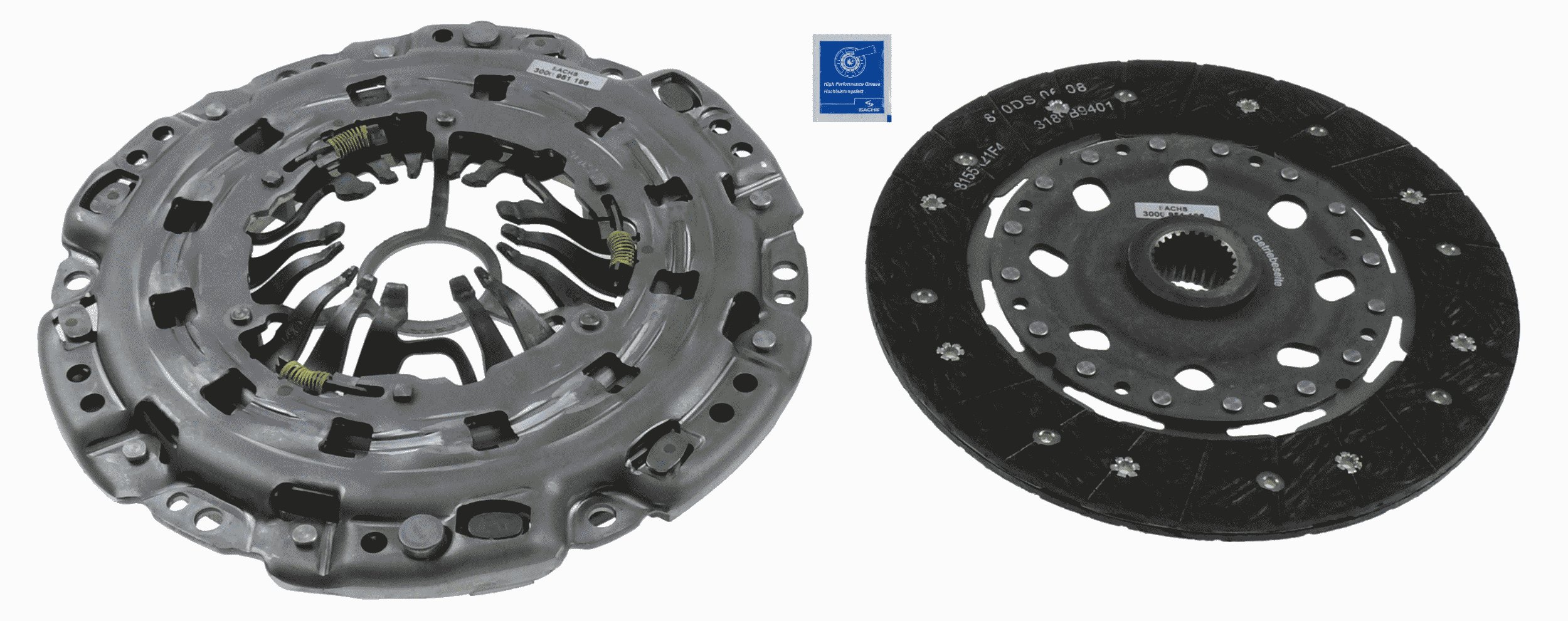 Clutch Kit - 3000 951 196 SACHS