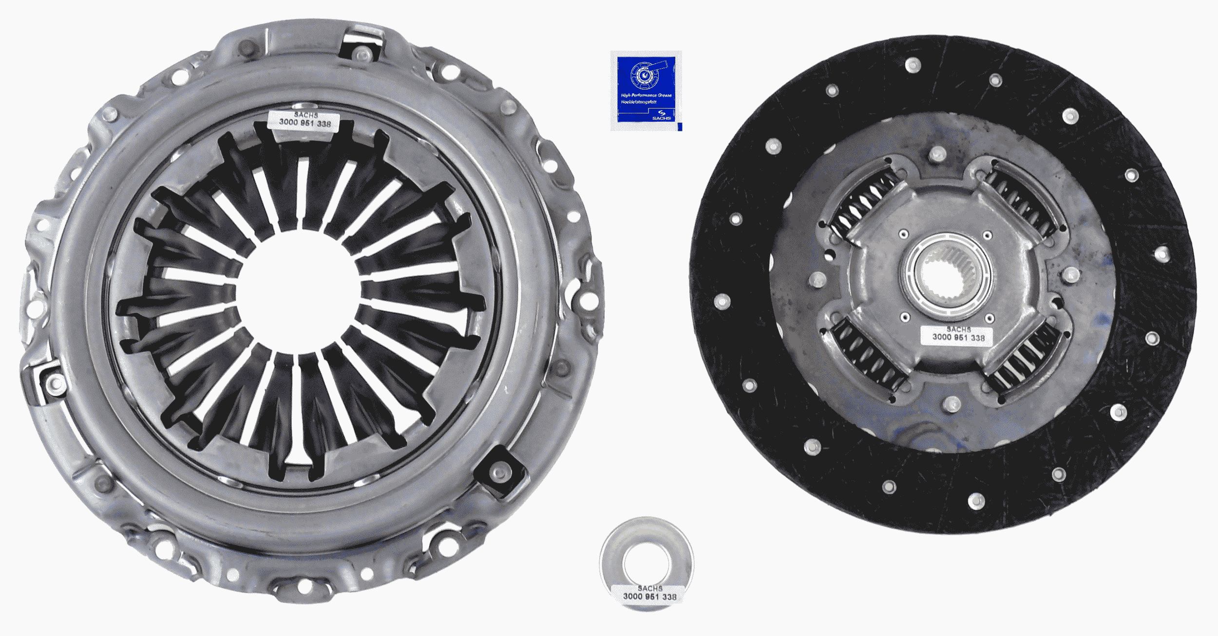 Clutch Kit - 3000 951 338 SACHS