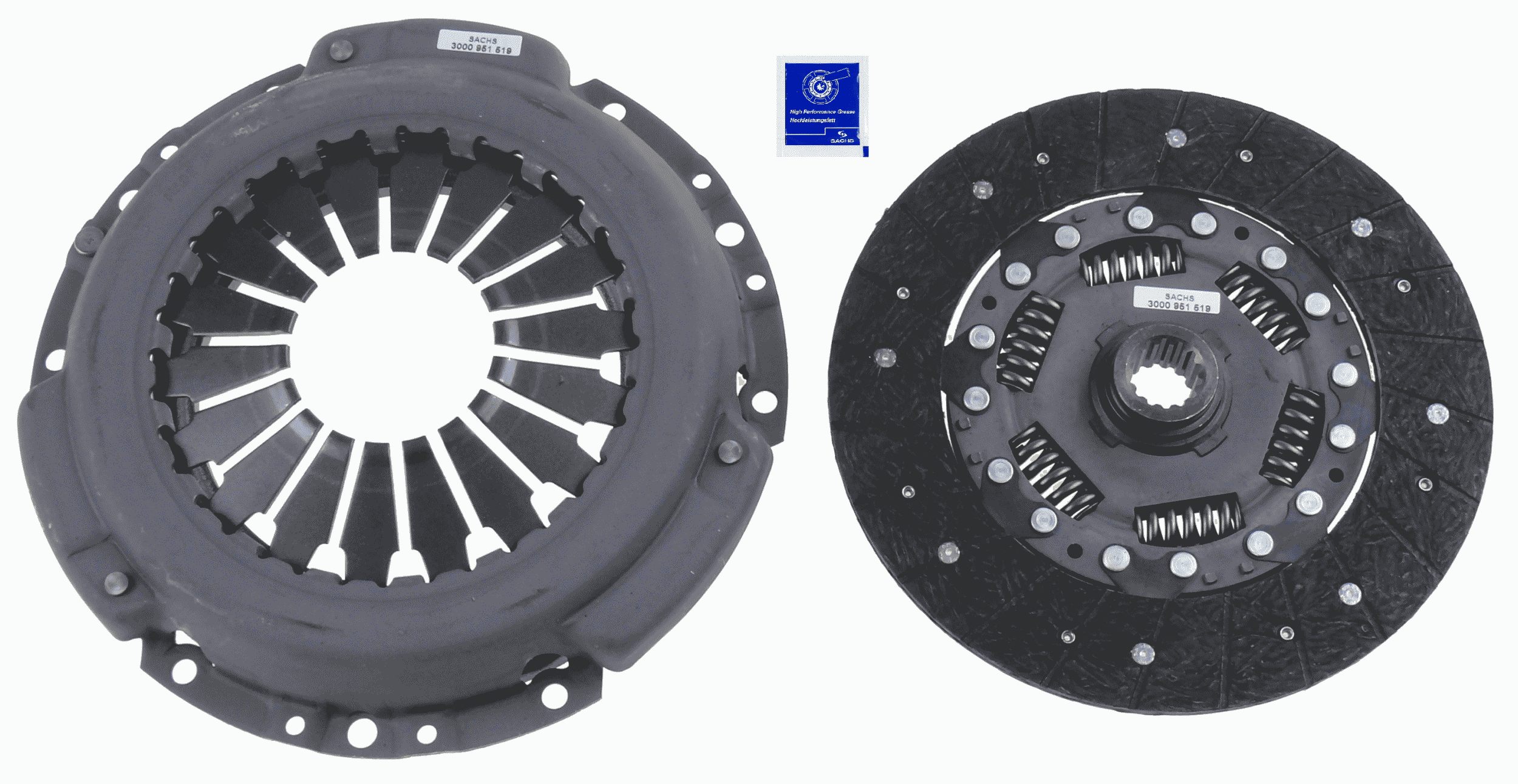 Clutch Kit - 3000 951 519 SACHS