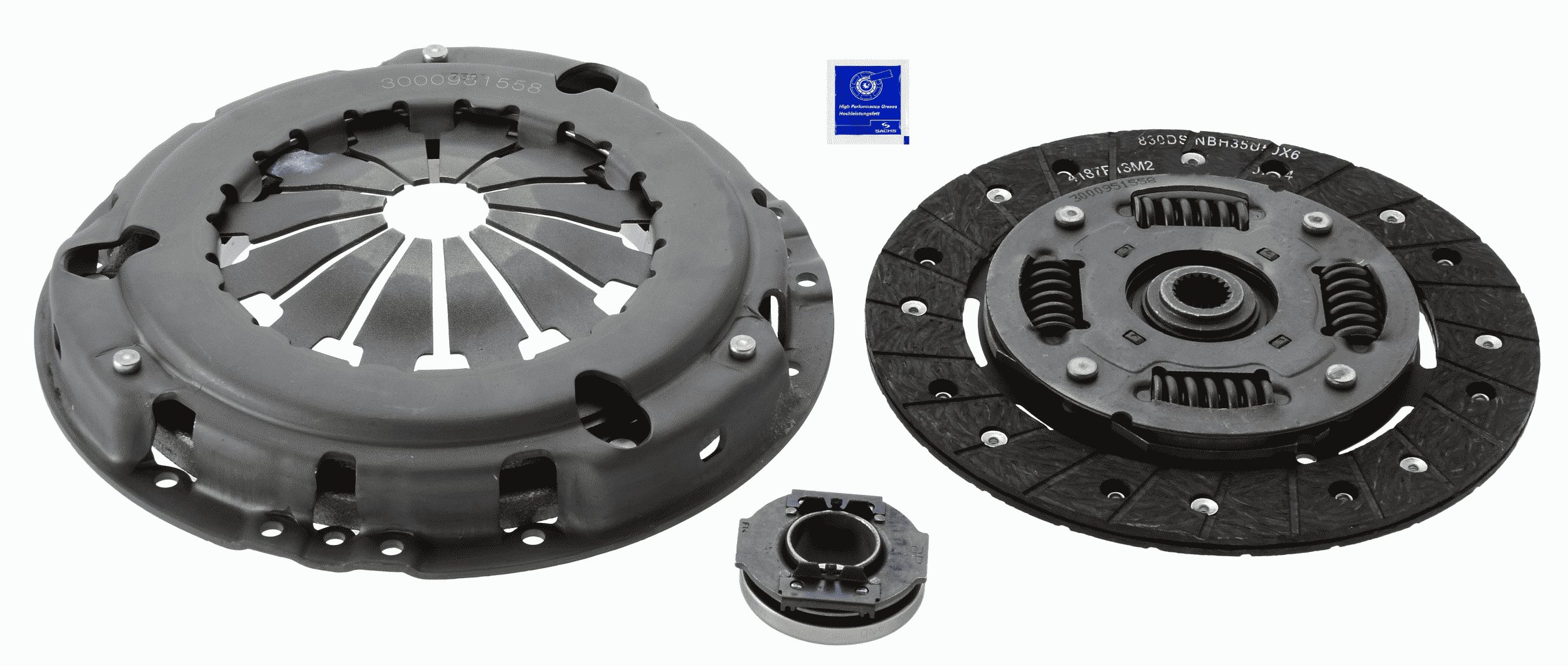 Kit frizione - 3000 951 558 SACHS