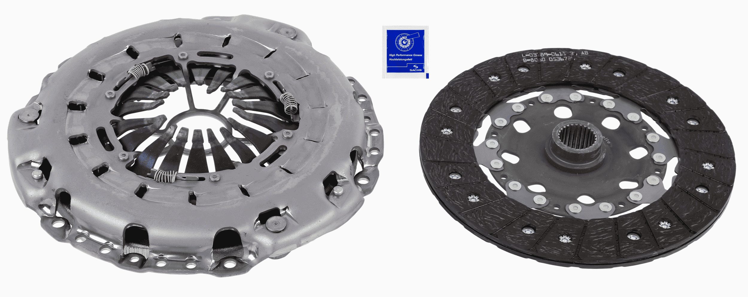 Clutch Kit - 3000 951 784 SACHS