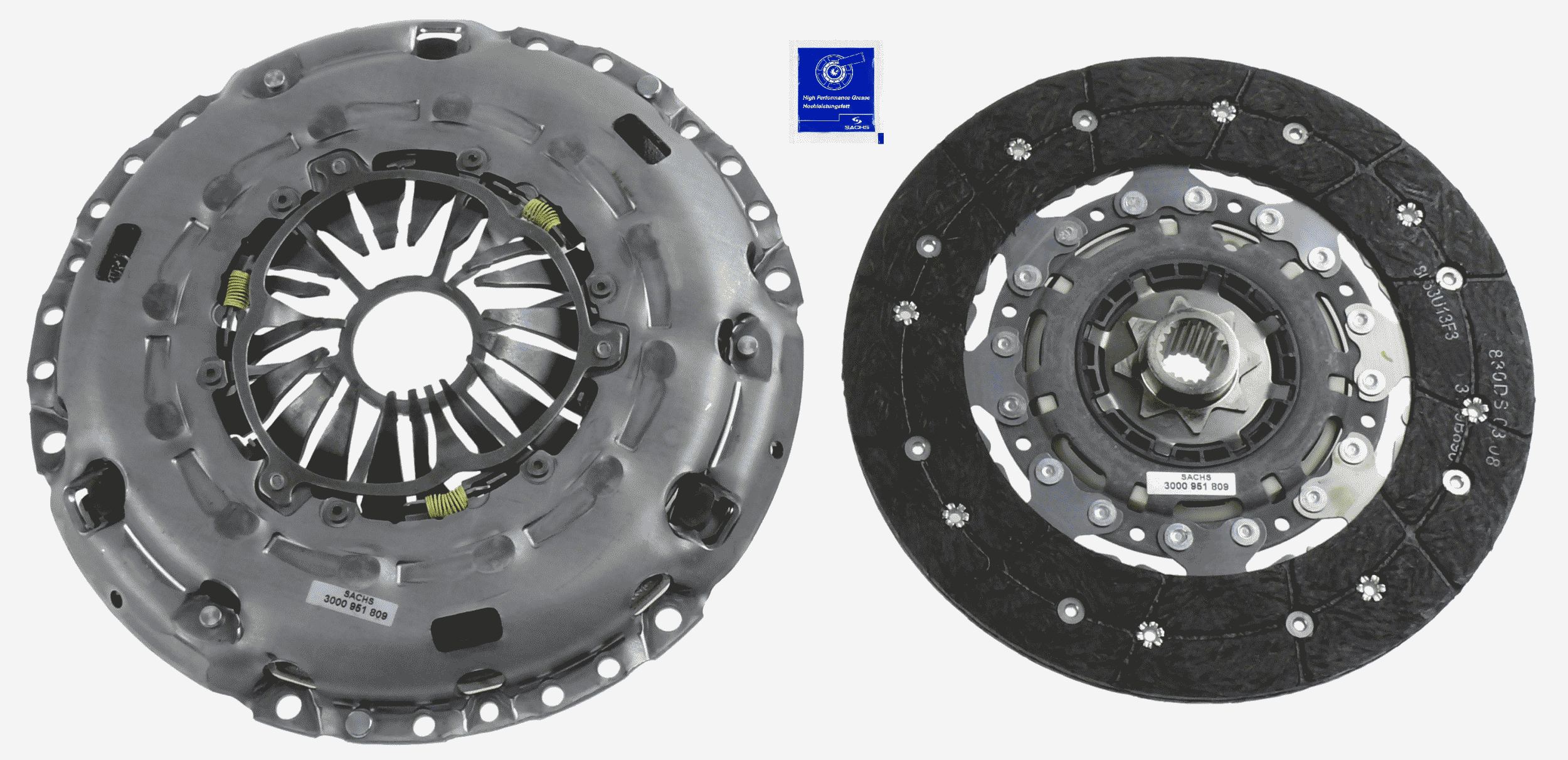 Clutch Kit - 3000 951 809 SACHS