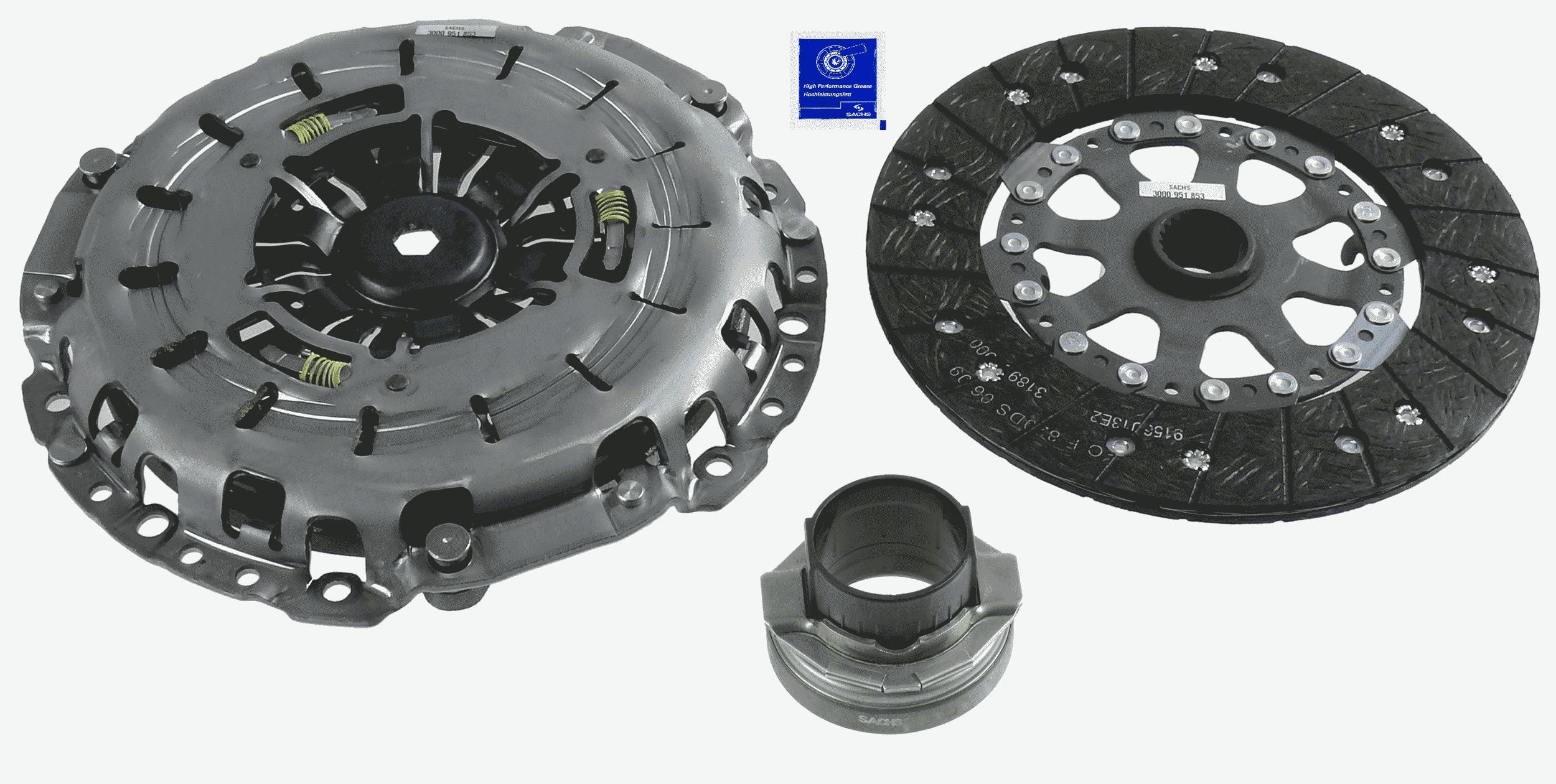 Clutch Kit - 3000 951 853 SACHS