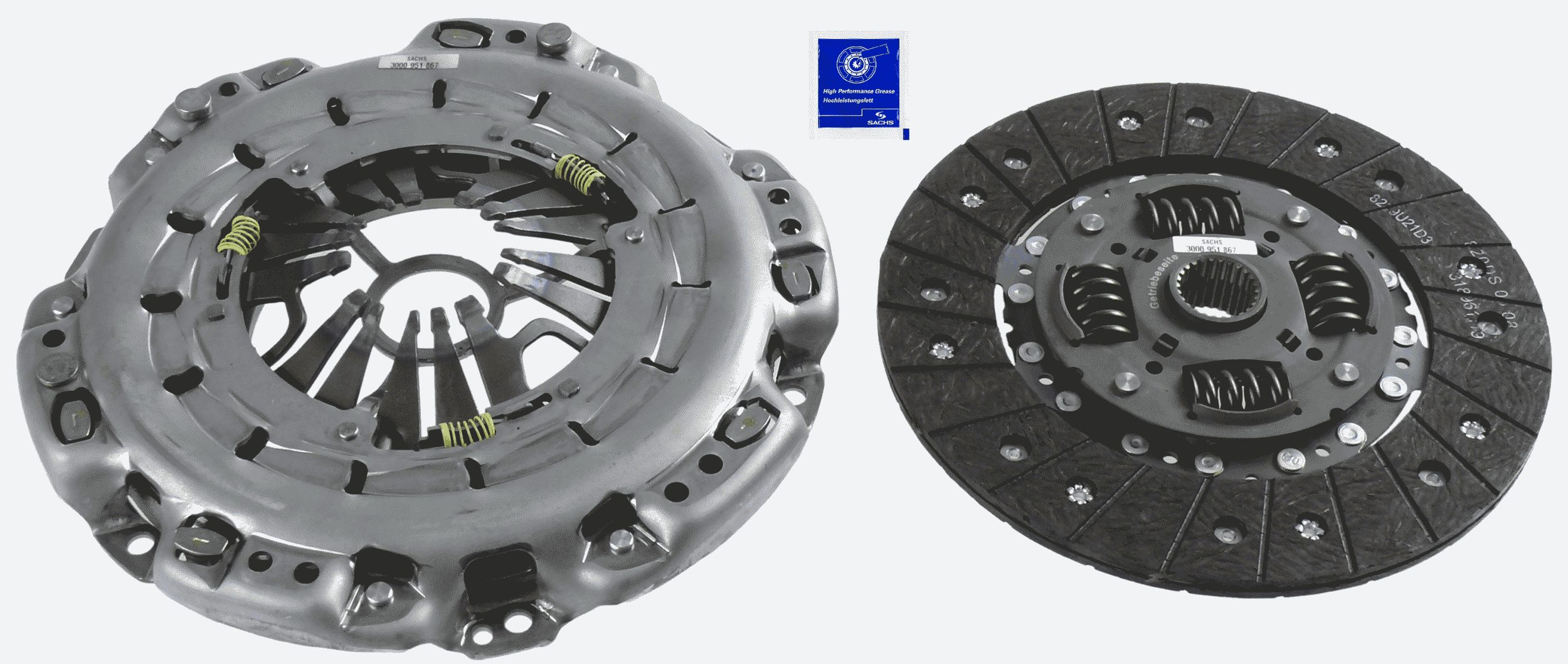 Clutch Kit - 3000 951 867 SACHS
