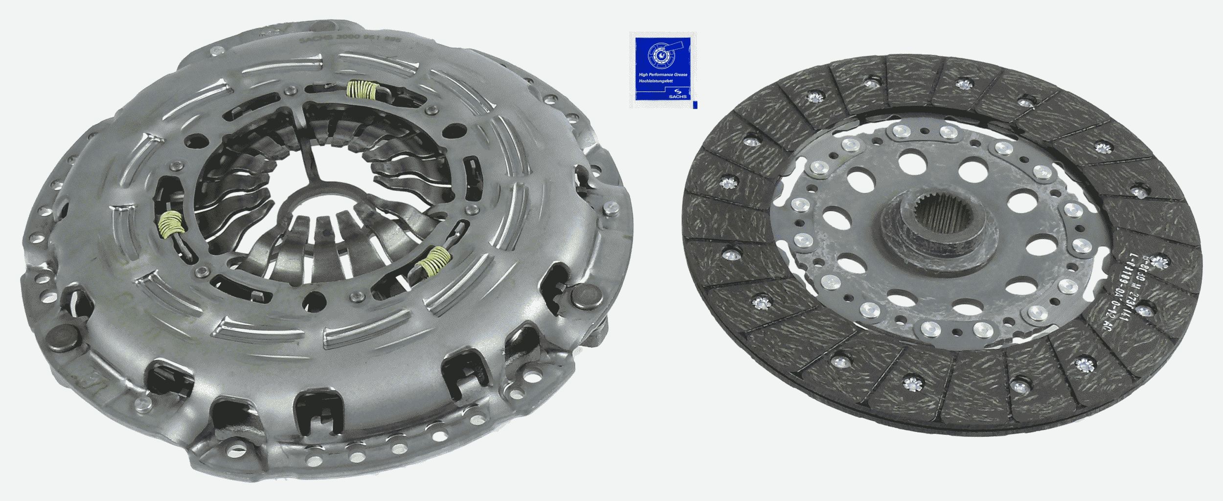 sankabos komplektas - 3000 951 955 SACHS