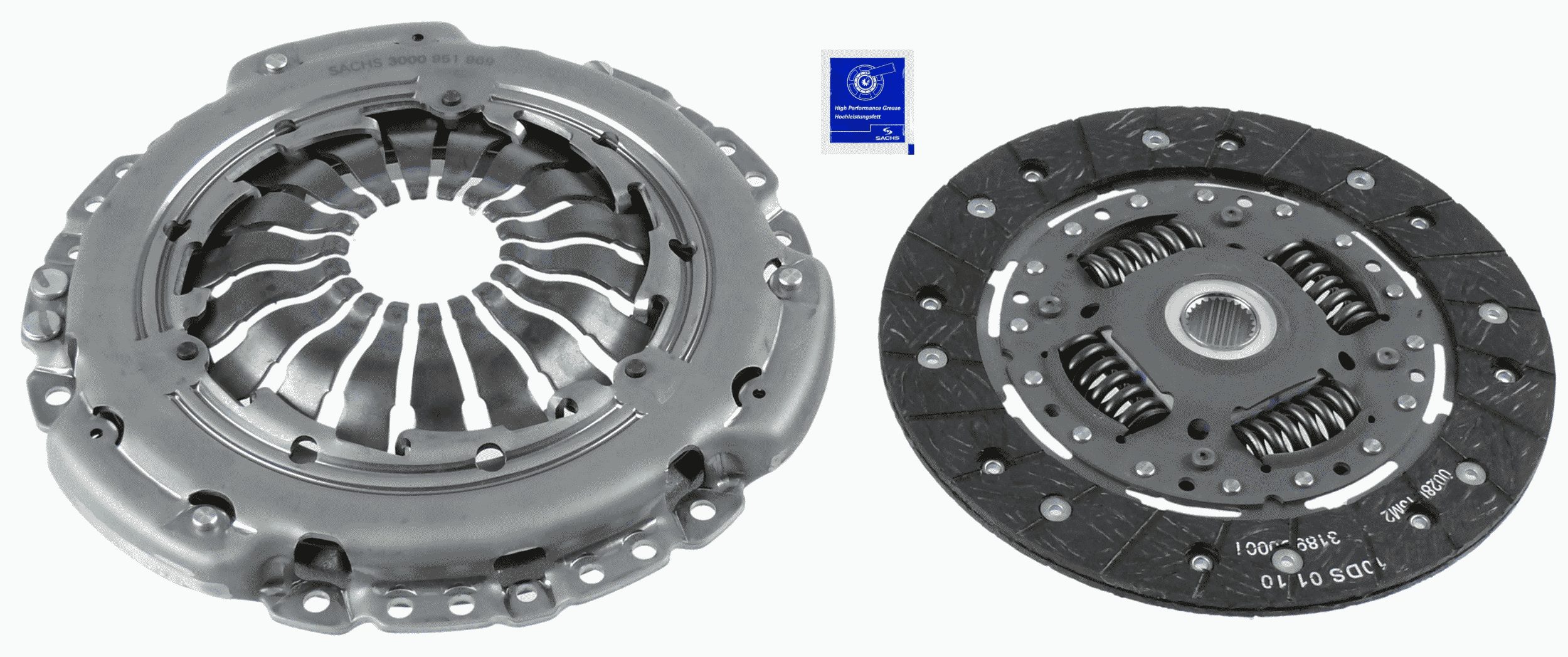 Clutch Kit - 3000 951 969 SACHS