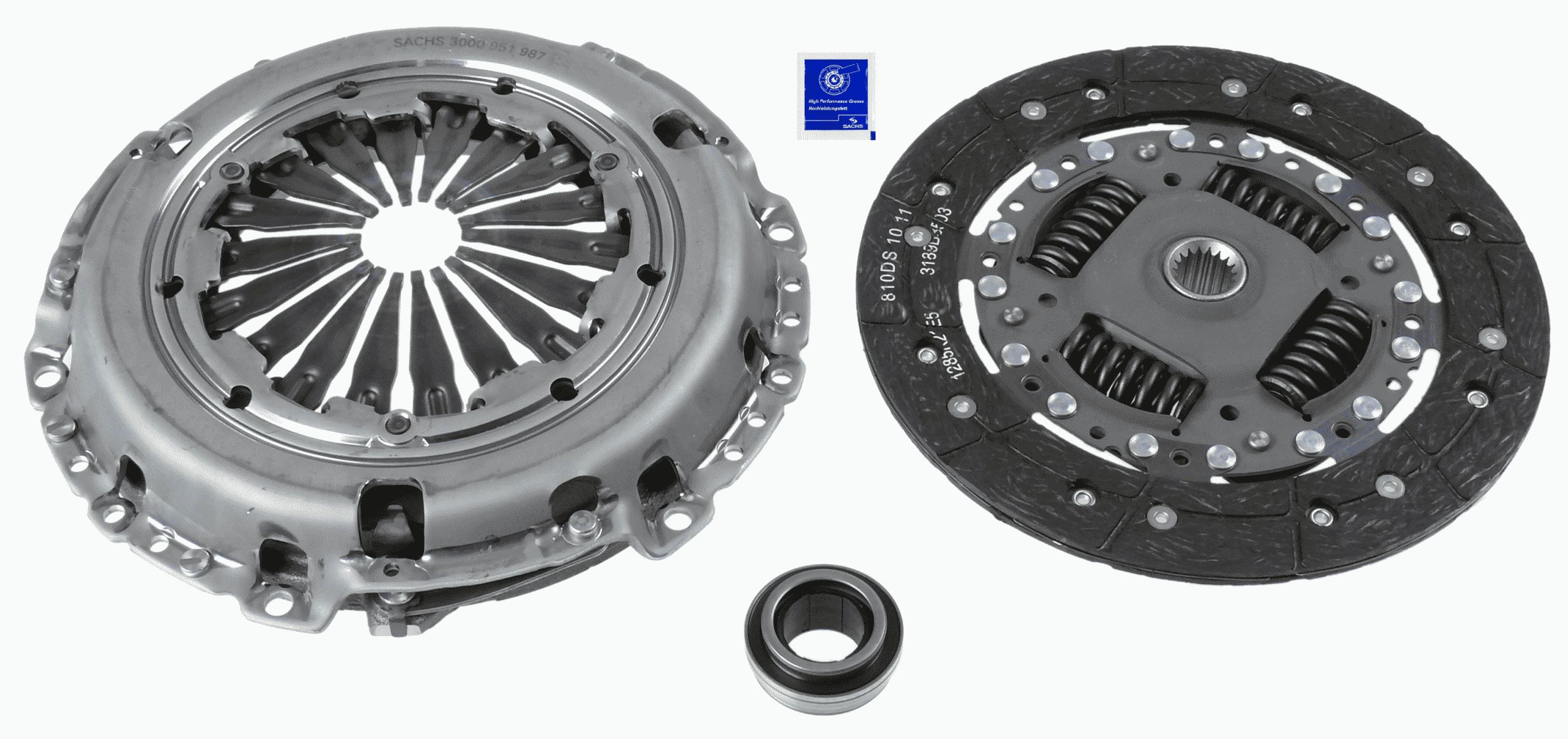 Clutch Kit - 3000 951 987 SACHS