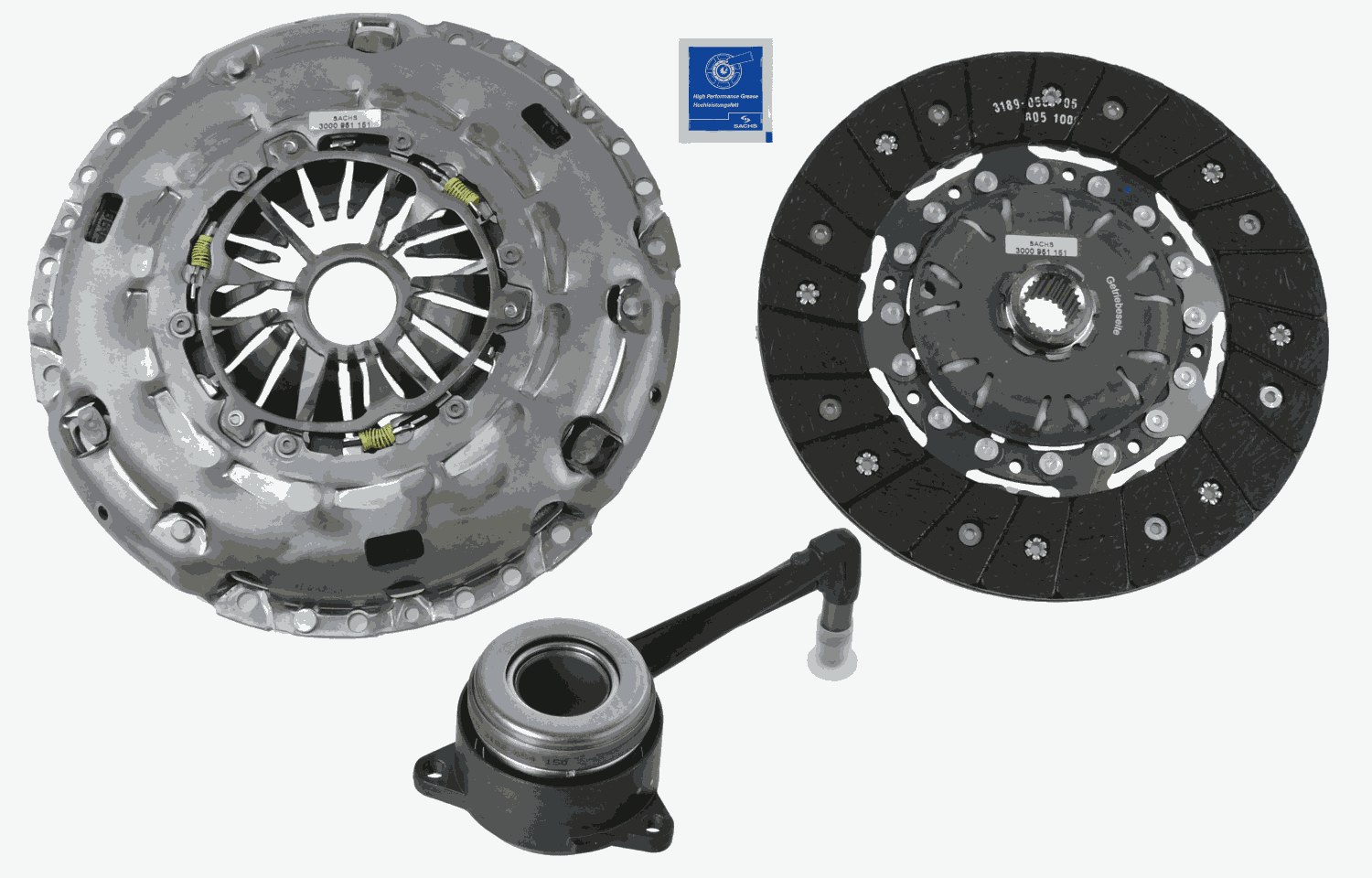 Clutch Kit - 3000 990 248 SACHS