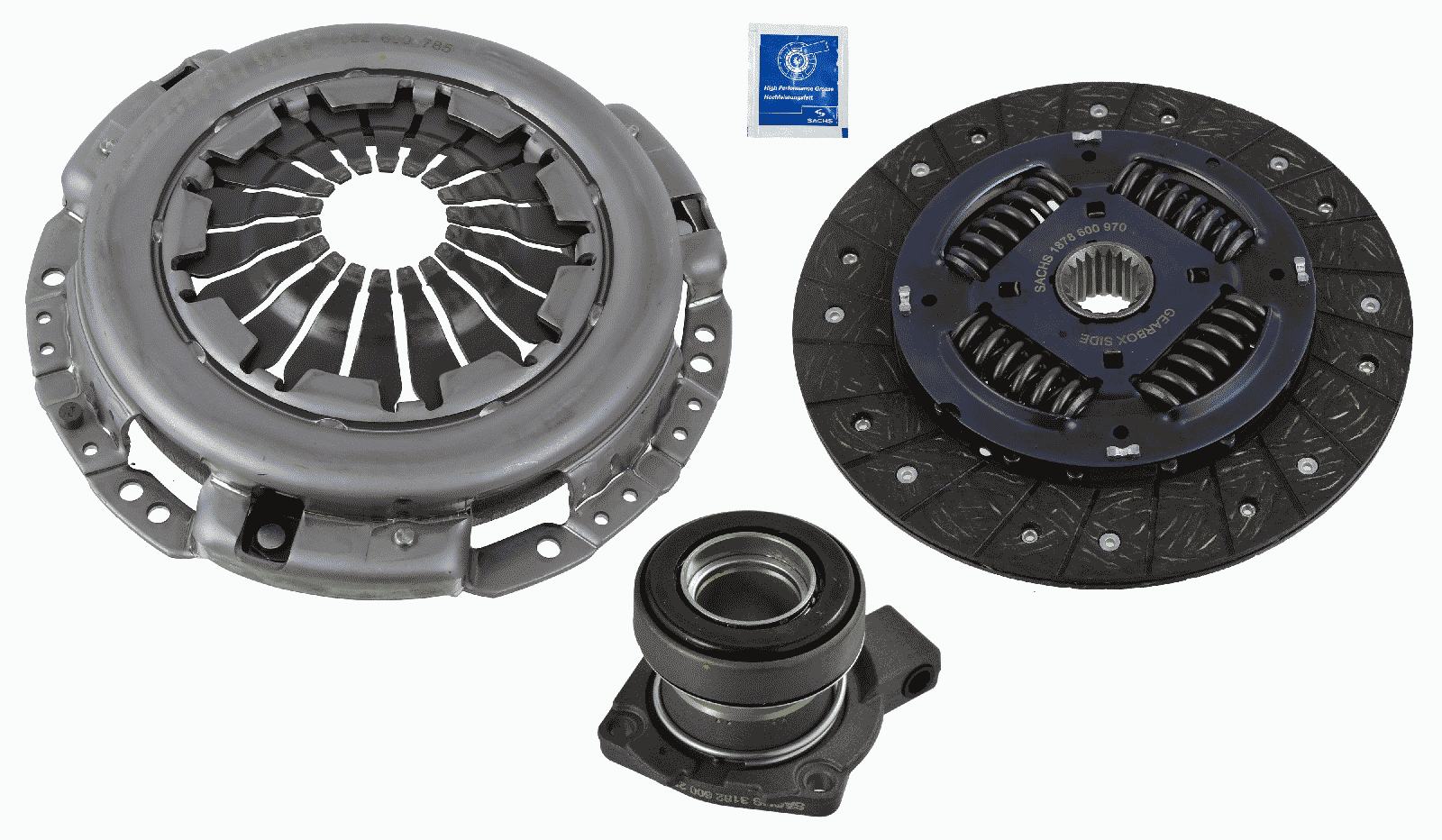 Kit frizione - 3000 990 263 SACHS