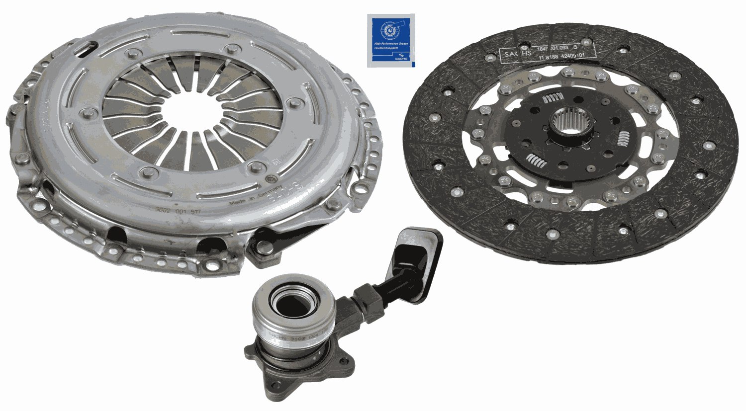 Kit frizione - 3000 990 296 SACHS