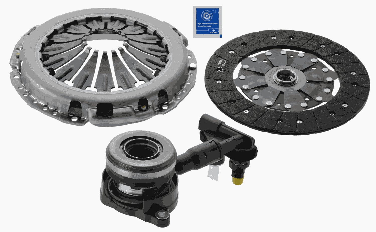 Kit frizione - 3000 990 388 SACHS